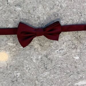 Croft & Barrow Burgundy Bow Tie